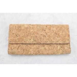 Jewell by Thirty One Clutch Wallet Cork & Glitter Trifold Purse Wallet